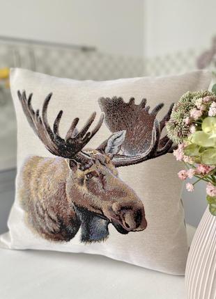 Decorative tapestry pillowcase 45*45 cm. one-sided