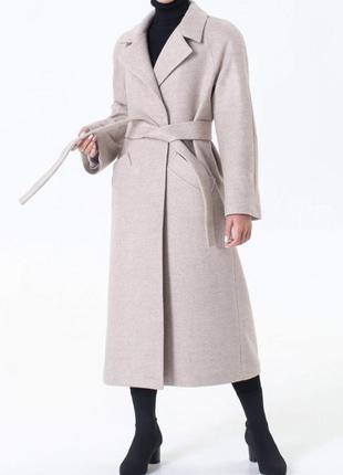 Light beige single-breasted coat 500284 a LOT1 photo