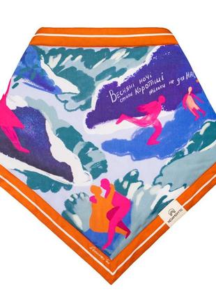Insulated kerchief "Where are you now?"2 photo
