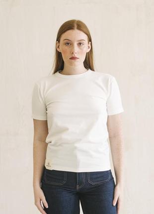 Plain white t-shirt