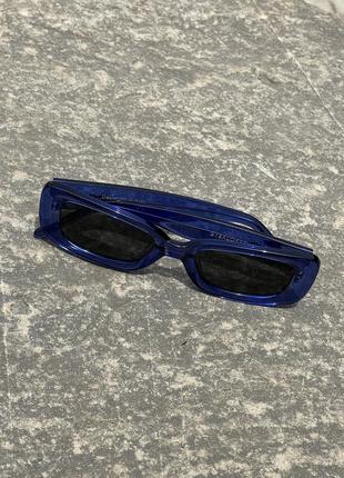 Electric blue sunglasses8 photo