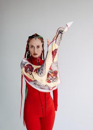 Silk scarf "Churai" PERSONÁ x Alina Pash6 photo