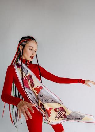 Silk scarf "Churai" PERSONÁ x Alina Pash7 photo