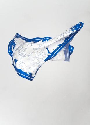 Silk scarf "Animal Nature"9 photo