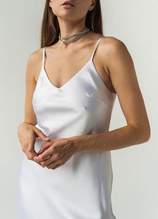 SLIP-DRESS WHITE1 photo