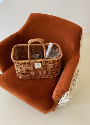 Picnic basket with duster bag8 photo