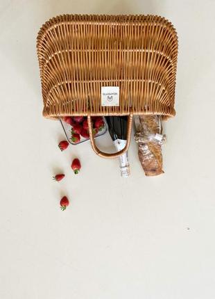 Picnic basket with duster bag4 photo