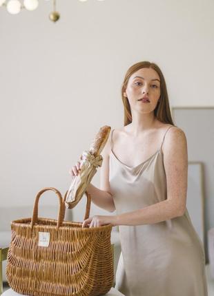 Picnic basket with duster bag3 photo