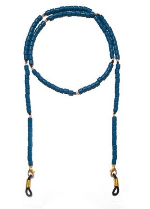 Navy eyeglass chain "Corali"