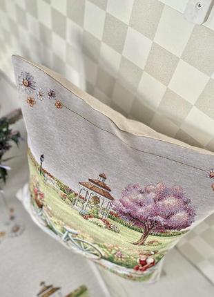 Decorative tapestry pillowcase 45*45 cm. one-sided5 photo