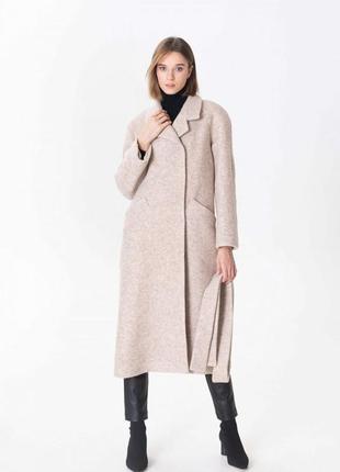 Beige coat with slit pockets 500289 a LOT
