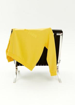 BRAVERY IS IN OUR DNA Yellow Sweatshirt5 photo