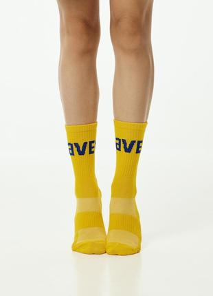 BRAVERY ORIGINAL Blue-Yellow Socks Pack4 photo