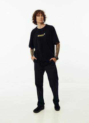 BRAVERY ORIGINAL Black T-shirt Oversize1 photo