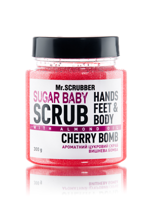 Sugar Body Scrub SUGAR BABY Cherry Bomb, 300 g