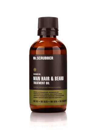 A complex of oils for hair and beard growth Man Hair & Beard Treatment Oil, 50 ml1 photo