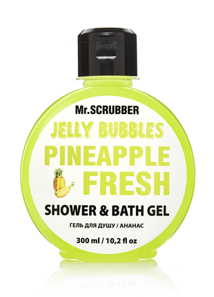 Shower gel Jelly Bubbles Pineapple, 300 ml