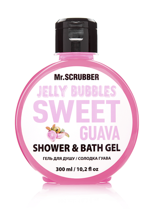 Shower gel Jelly Bubbles Sweet Guava, 300 ml