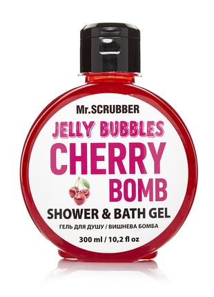Shower gel Jelly Bubbles Cherry Bomb, 300 ml