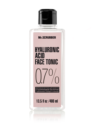 Face tonic Hyaluronic acid 0,7%, 400 ml