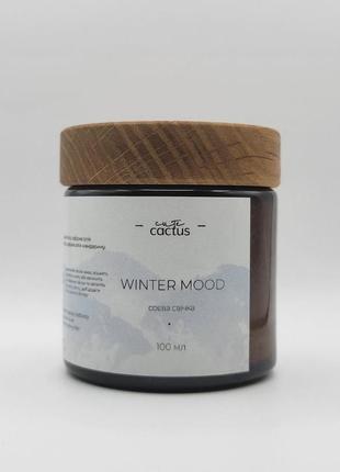 Soy candle "Winter mood"