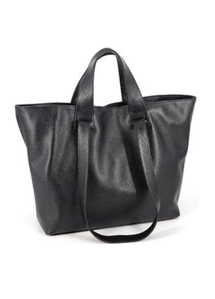 Bag women's leather TURIV Black (01560101)