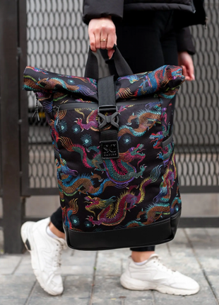 Backpack for women city large, rolltop with a compartment for a laptop up to 15.6", Bounce ar.B33-TW3 photo