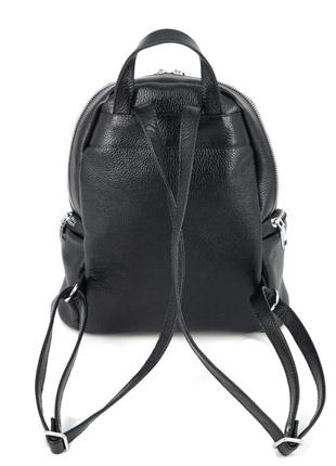 Backpack women's leather TURIV Black (02060101)6 photo