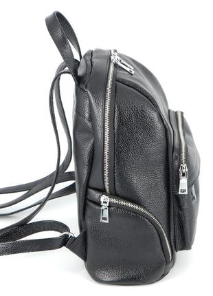 Backpack women's leather TURIV Black (02060101)5 photo