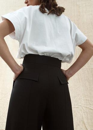 Black pleated palazzo4 photo
