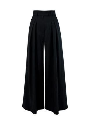 Black pleated palazzo5 photo
