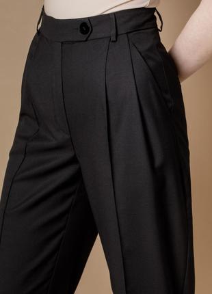 Black pleated pants5 photo