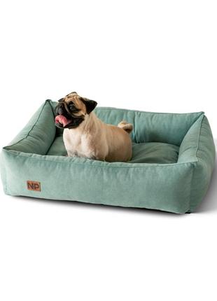 Dog bed albert turquoise (al2134)