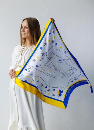 Scarf "Ukraine is the capital of dignity and freedom"4 photo