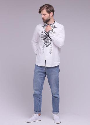 Men's shirt "Gorgans" white2 photo