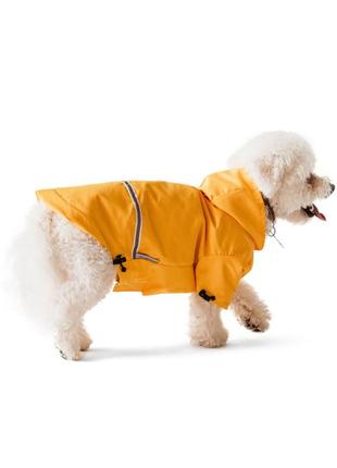 Dog raincoat moss yellow m4108/xl-long