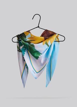 Handkerchief "Sunflowers" Size 57×57