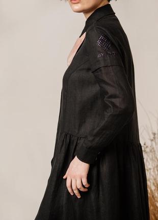 Women's dress "Adele" black4 photo