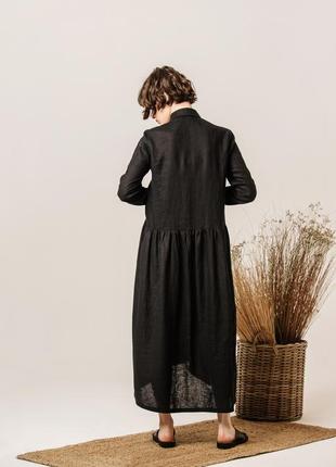 Women's dress "Adele" black5 photo
