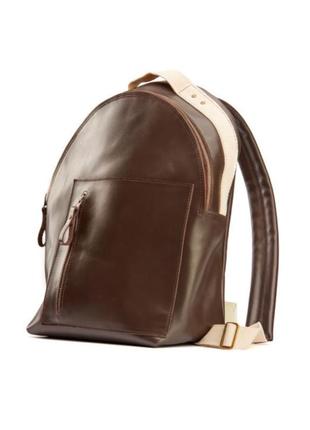 Leather rucksack for  women2 photo