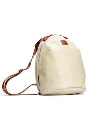 Designer leather backpack3 photo