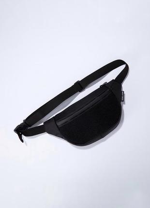 Black bum bag Medium Velcro