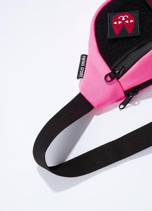 Pink bum bag Medium Velcro3 photo