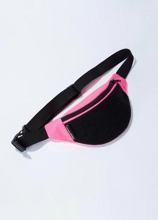 Pink bum bag Velcro