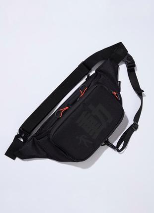 Black bum bag ON THE GO