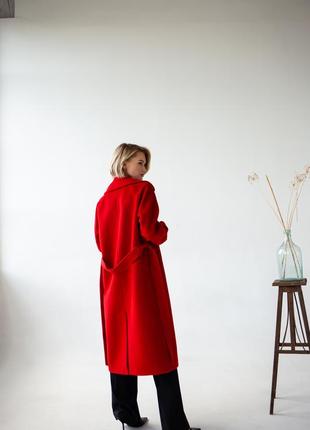 Red wool coat7 photo