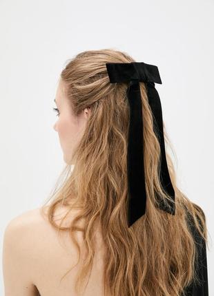 Velvet bow - hair decoration by My Scarf1 photo