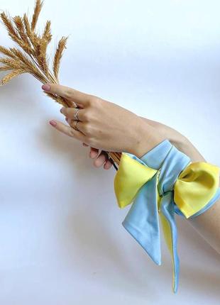 Twilly yellow-blaky. Collection "Ukraine". by My Scarf3 photo