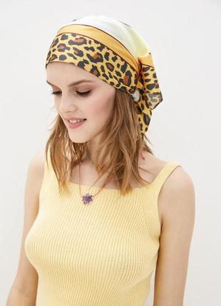Panther Girl Designer Silk Scarf by My Scarf1 photo