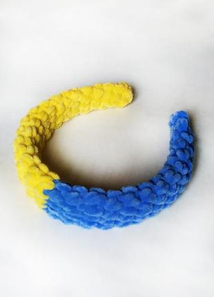 Knitting hoop handmade. Collection "Ukraine" from My Scarf5 photo
